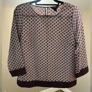 J. Crew Multicolor Blouse